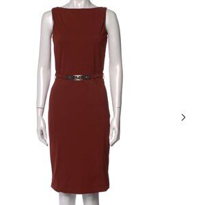 Gucci Bateau Neckline Knee-Length Dress